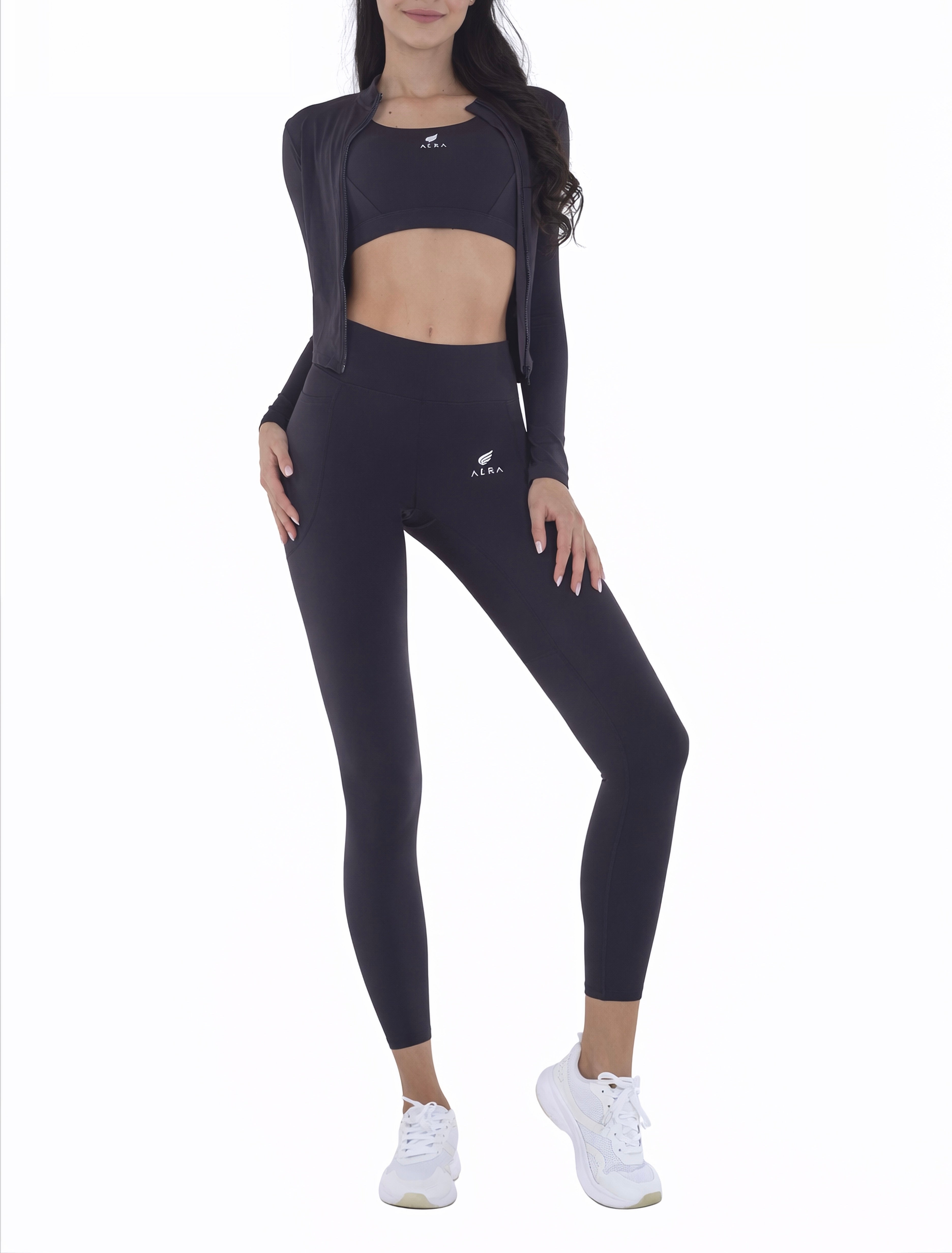 Set Activewear Premium 3 Piese Gri