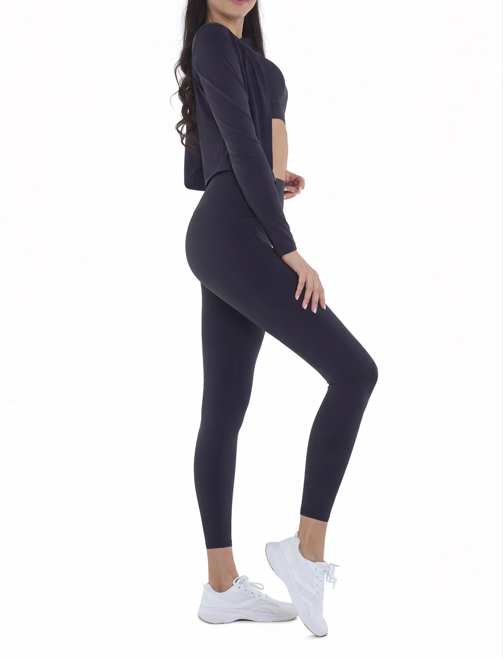 Set Activewear Premium 3 Piese Gri