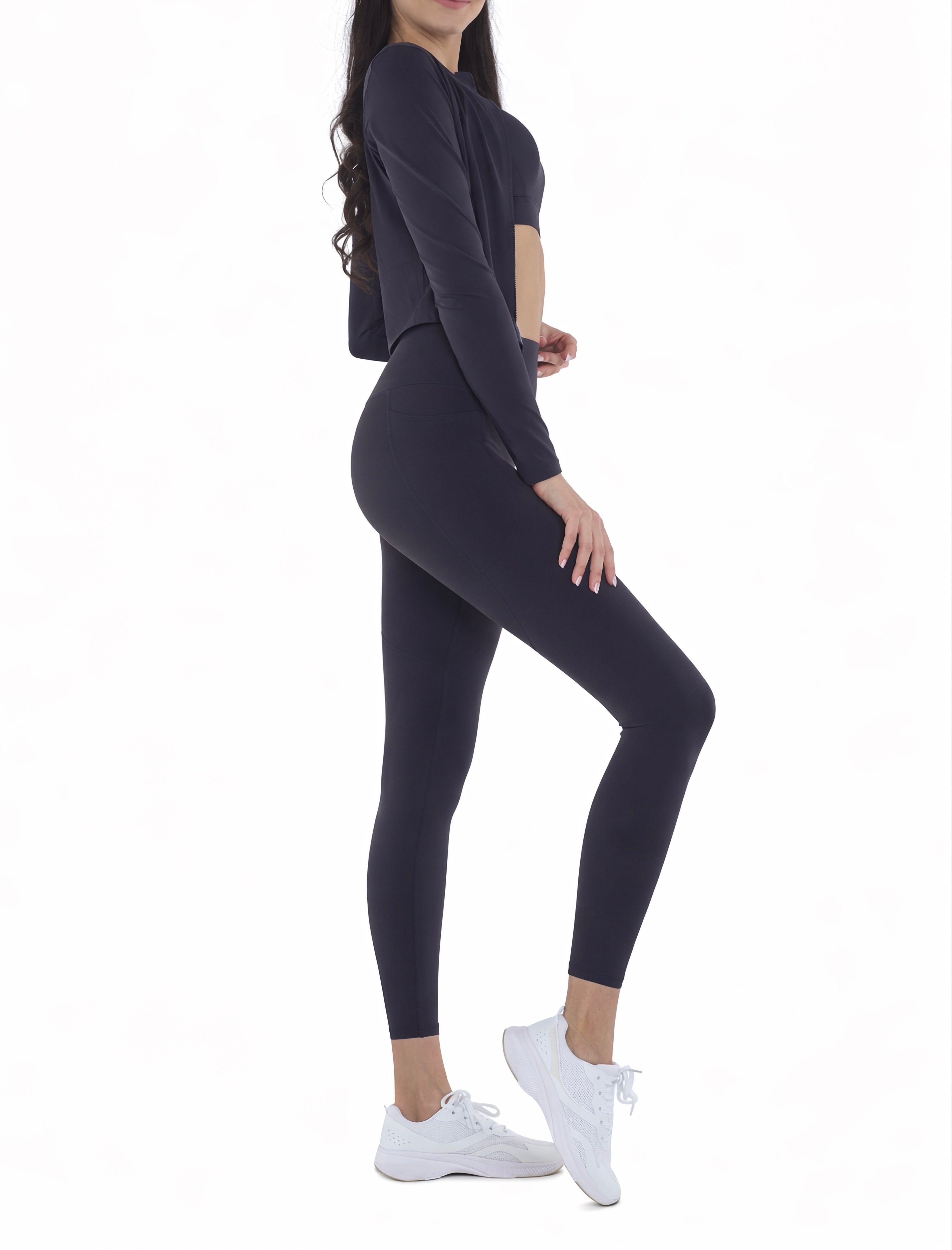 Set Activewear Premium 3 Piese Gri