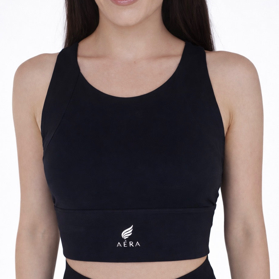 Bustiera Neagra Sport Premium